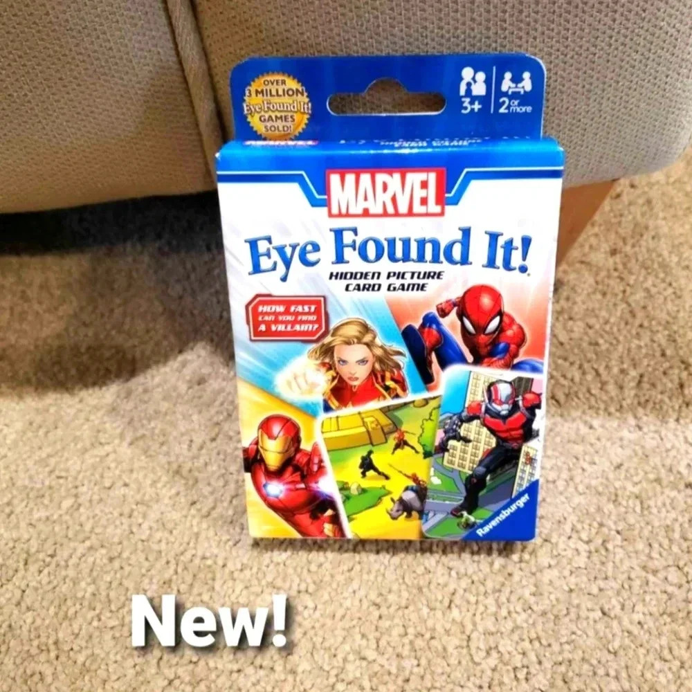 ❌5/$25❌New! Ravensburger - Marvel Eye Found It! Cards game similar to Spot it